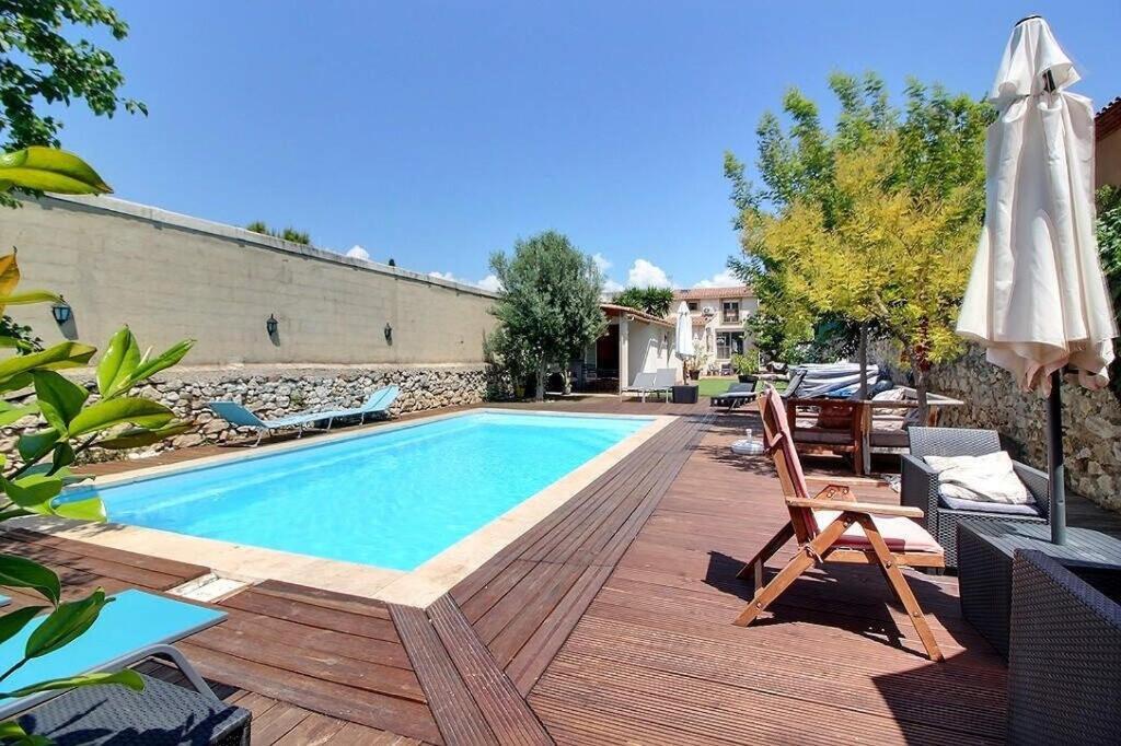 Villa Avec Piscine Et 3 Logements Ideale Groupe Marseilles Buitenkant foto